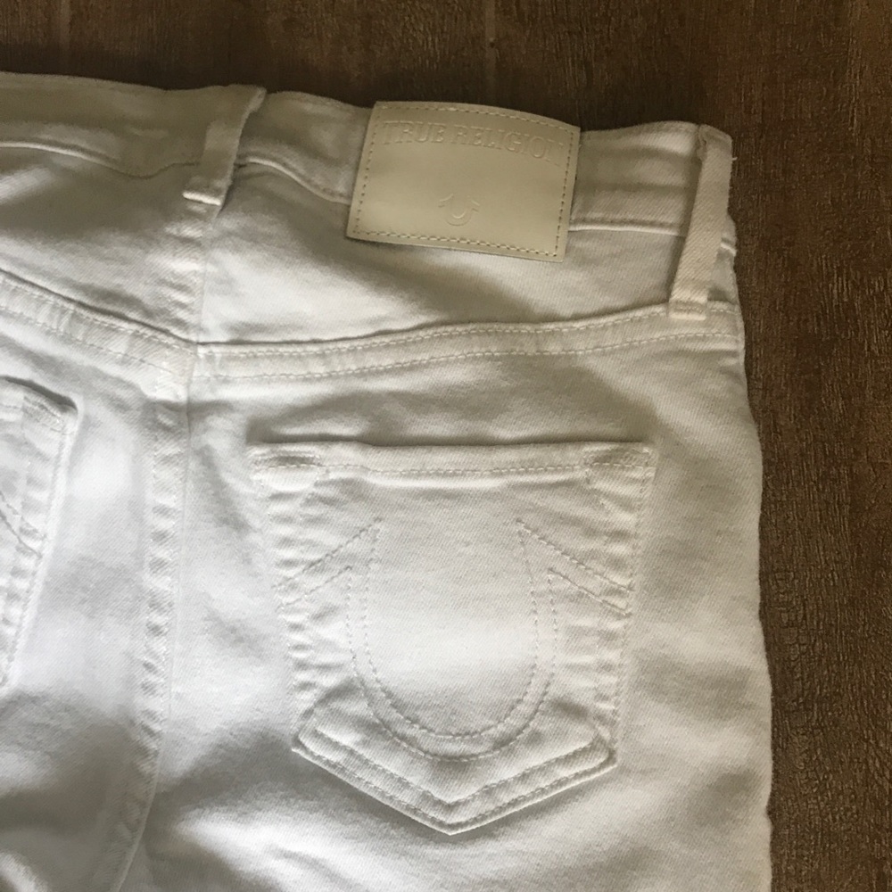 White jeans